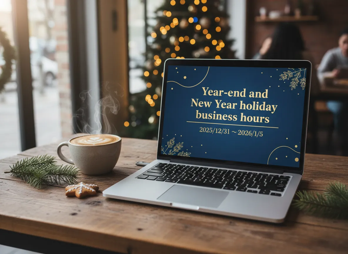 年末年始のお休み